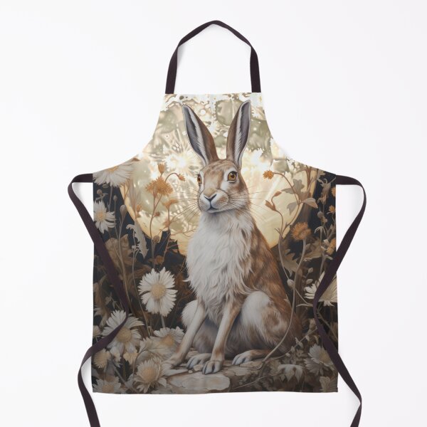 Item preview, Hare, Pagan Hare, Pagan Art, Moon, Animal, designed and sold by thewandswant.