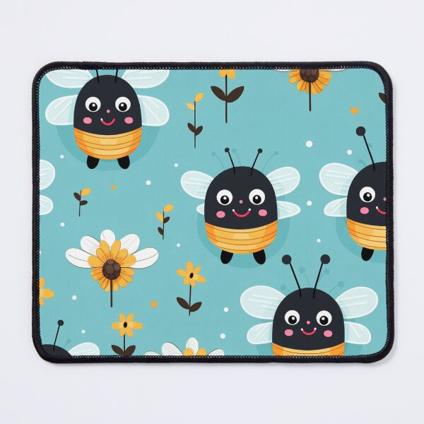 Item preview,  Cute Honey Bee Patturn designed and sold by PigmeArt.