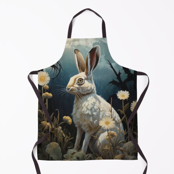 Item preview, Hare, Pagan Hare, Pagan Art, Moon, Animal, designed and sold by thewandswant.