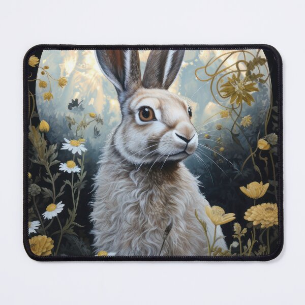 Item preview, Hare, Pagan Hare, Pagan Art, Moon, Animal,  designed and sold by thewandswant.