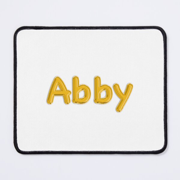 Item preview, Golden Balloon Abby Name Label designed and sold by NormadWorld.