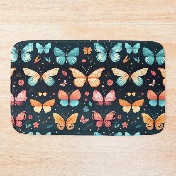 Item preview, Cute Pastel Butefies Patturn designed and sold by PigmeArt.