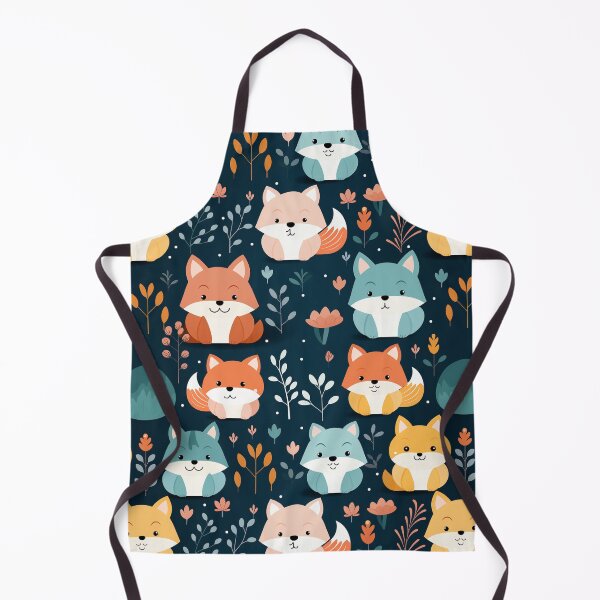 Item preview, Cute Pastel Fox Patturn designed and sold by PigmeArt.