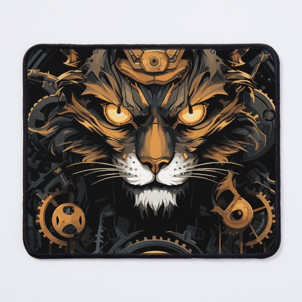Item preview, Steampunk Tiger portrait designed and sold by EternalDelight1.