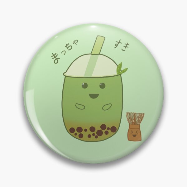 Item preview, Matcha Bubble Tea, Japanese Tea designed and sold by jvcoart.