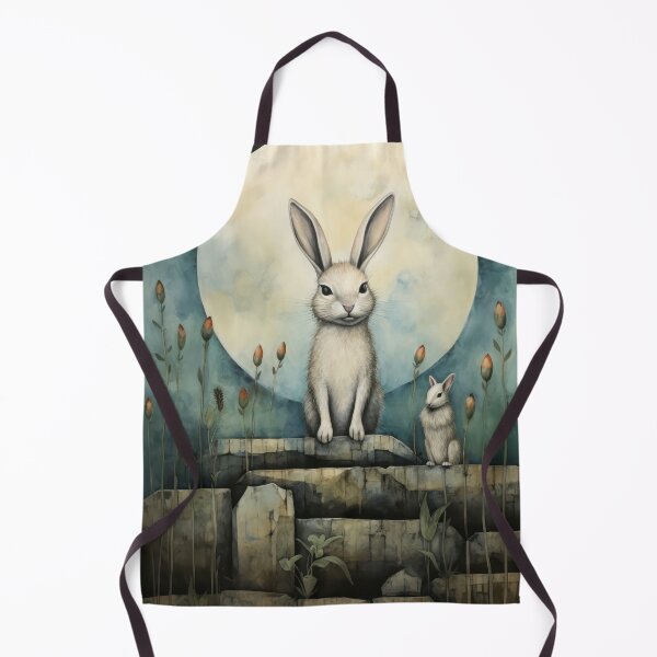 Item preview, Hare, Pagan Hare, Pagan Art, Moon, Animal, designed and sold by thewandswant.