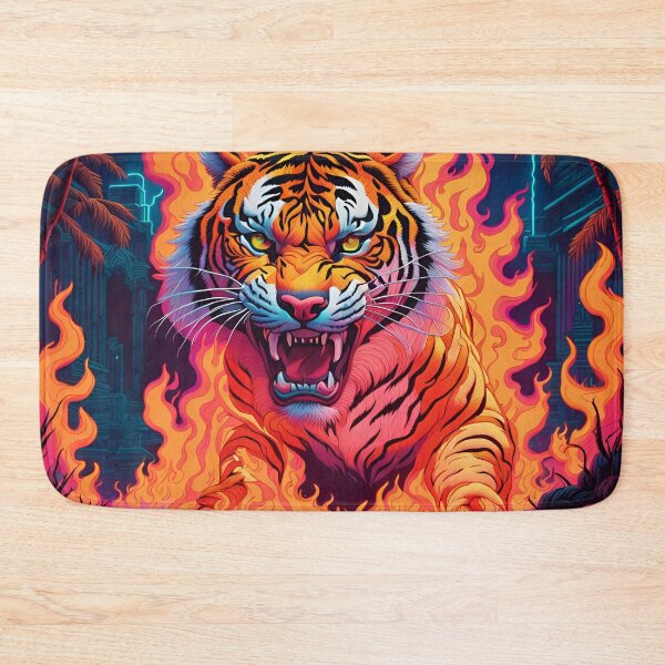 Item preview, Tiger In Flames 05 designed and sold by tpixx.