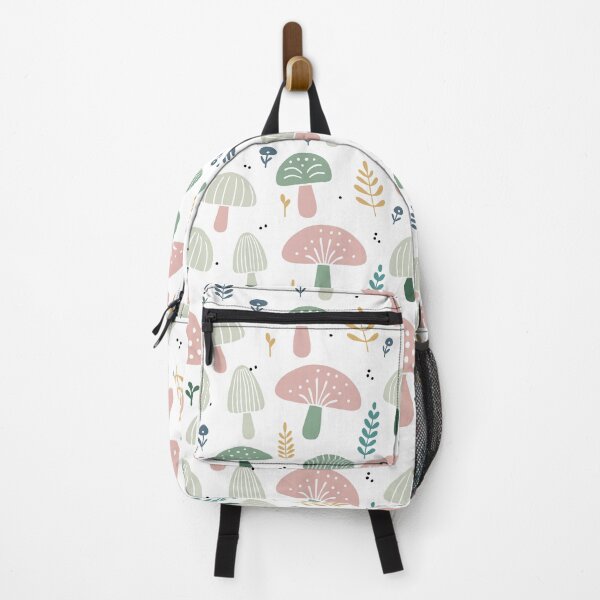 Item preview, Pastel Wild Mushrooms designed and sold by chaleeredbubble.