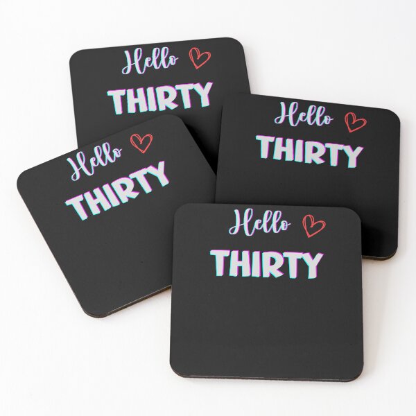 Item preview, Hello Thirty  - 30th Birthday designed and sold by Wisnak SHOP.