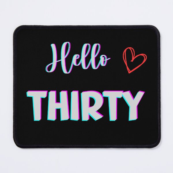 Item preview, Hello Thirty  - 30th Birthday designed and sold by Wisnak SHOP.
