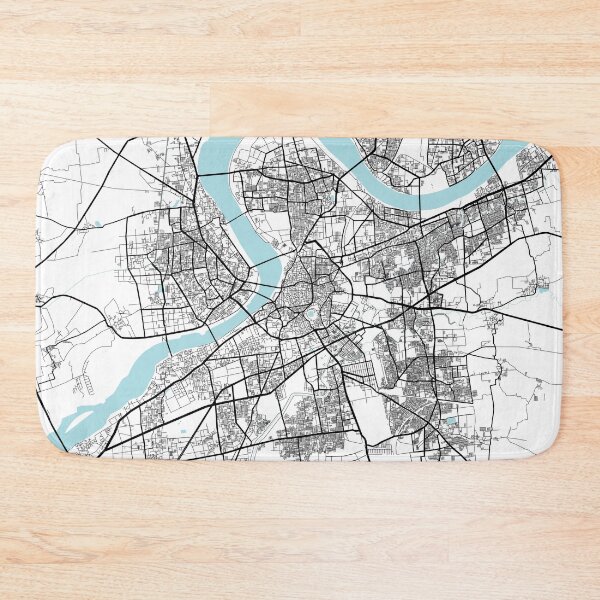 Item preview, Surat City Map of Gujarat, India - Circle  designed and sold by deMAP.