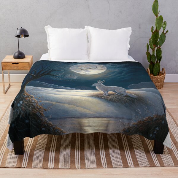 Item preview, Hare, Pagan Hare, Pagan Art, Moon, Animal, designed and sold by thewandswant.