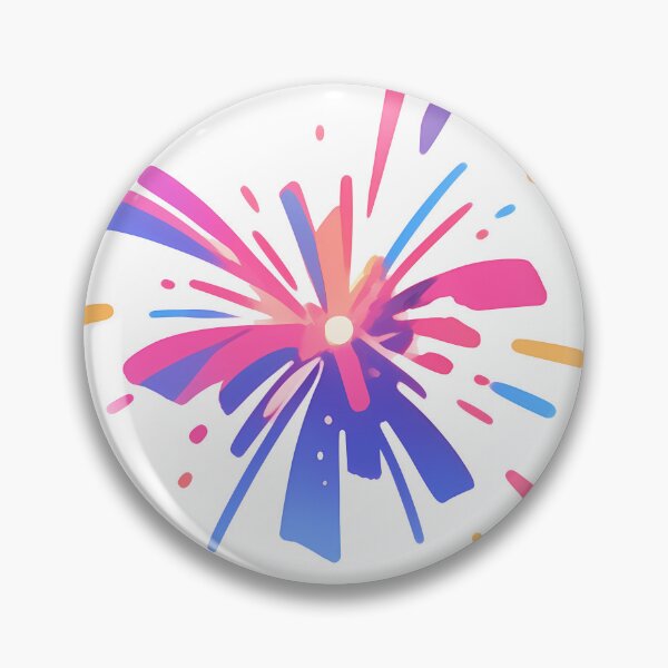 Item preview, Cute Fireworks Illustration Stickers designed and sold by BouquetlikeLove.