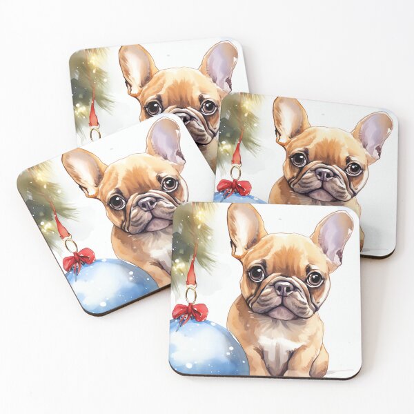 Item preview, Festive Frenchie designed and sold by cute-animals99.