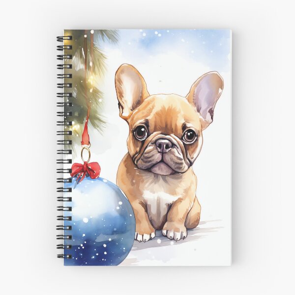 Item preview, Festive Frenchie designed and sold by cute-animals99.