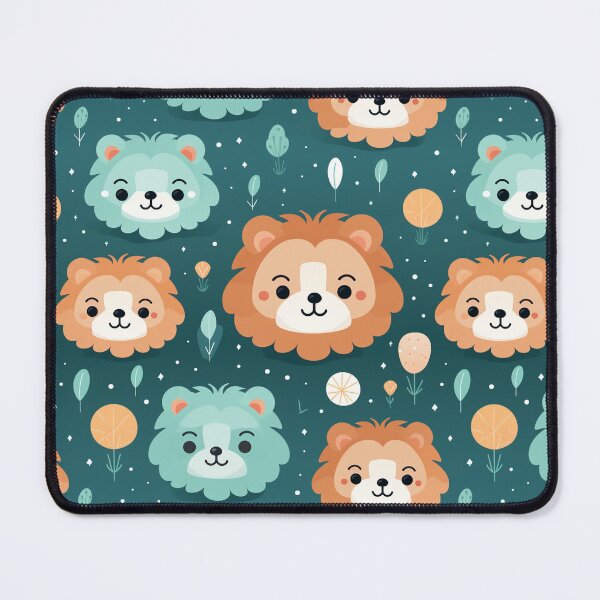 Item preview, Cute Lion Patturn designed and sold by PigmeArt.