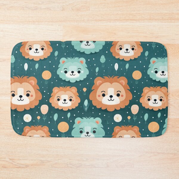 Item preview, Cute Lion Patturn designed and sold by PigmeArt.