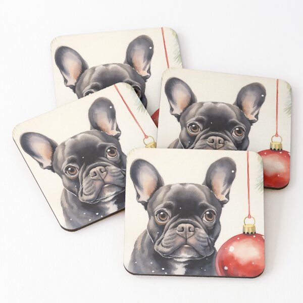 Item preview, Festive Frenchie designed and sold by cute-animals99.