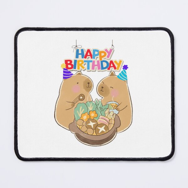 Item preview, Capy Birthday! designed and sold by ridnaledesigner.