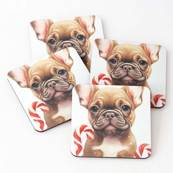 Item preview, Festive Frenchie designed and sold by cute-animals99.