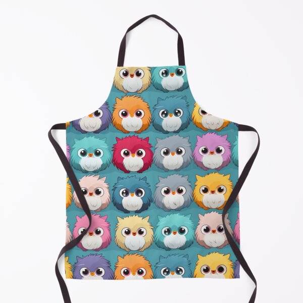 Item preview, Cute Colorful Owl Patturn designed and sold by PigmeArt.