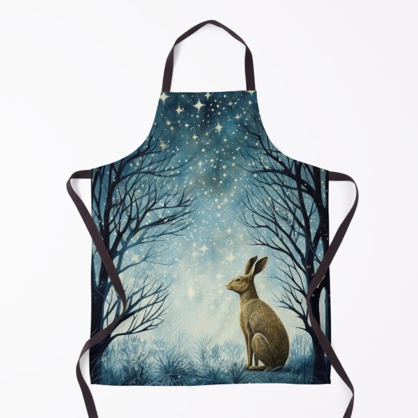Item preview, Hare, Pagan Hare, Pagan Art, Moon, Animal, designed and sold by thewandswant.