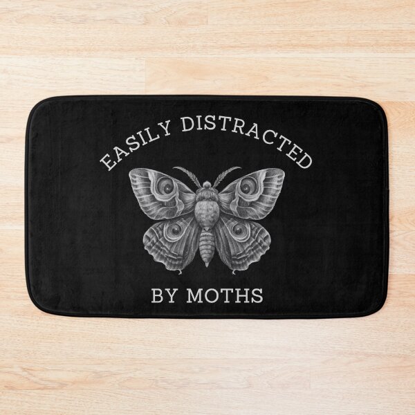 Item preview, Easily Distracted By Moths designed and sold by FreshArtFusion.