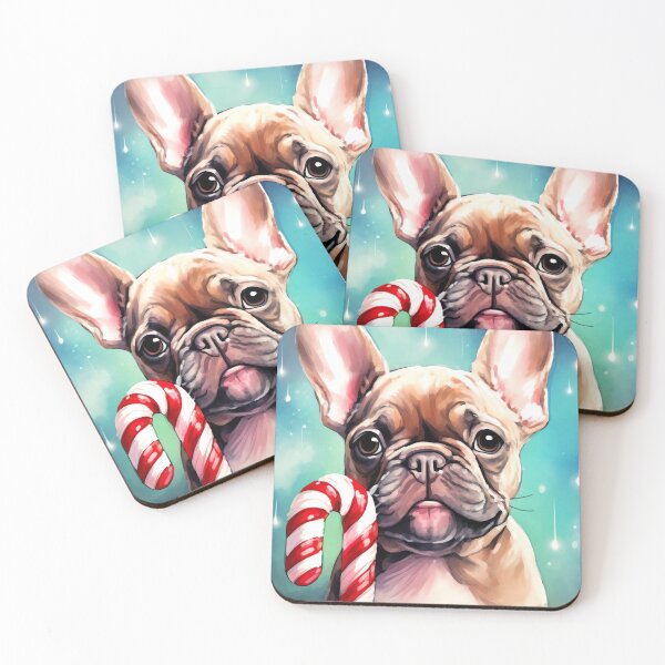 Item preview, Festive Frenchie designed and sold by cute-animals99.