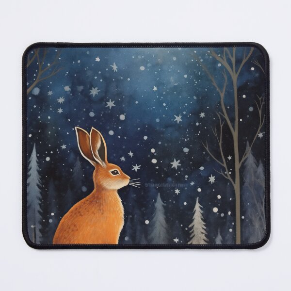Item preview, Hare, Pagan Hare, Pagan Art, Moon, Animal, designed and sold by thewandswant.