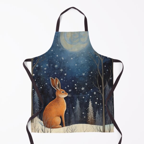 Item preview, Hare, Pagan Hare, Pagan Art, Moon, Animal,  designed and sold by thewandswant.