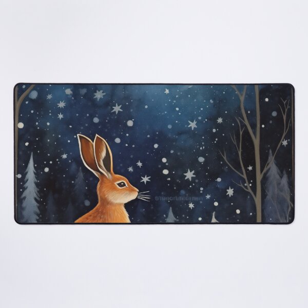 Item preview, Hare, Pagan Hare, Pagan Art, Moon, Animal, designed and sold by thewandswant.