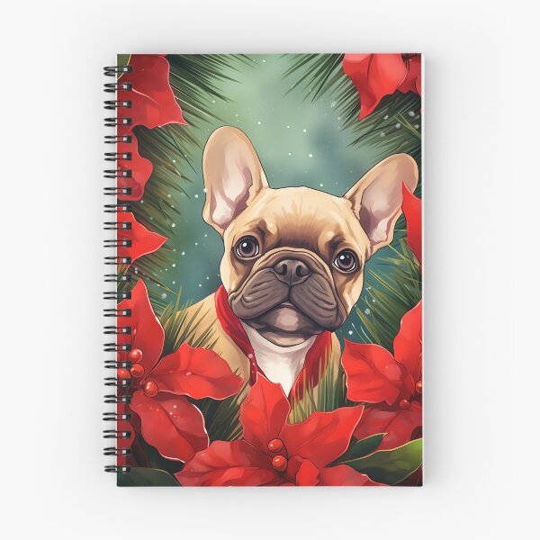 Item preview, Festive Frenchie designed and sold by cute-animals99.