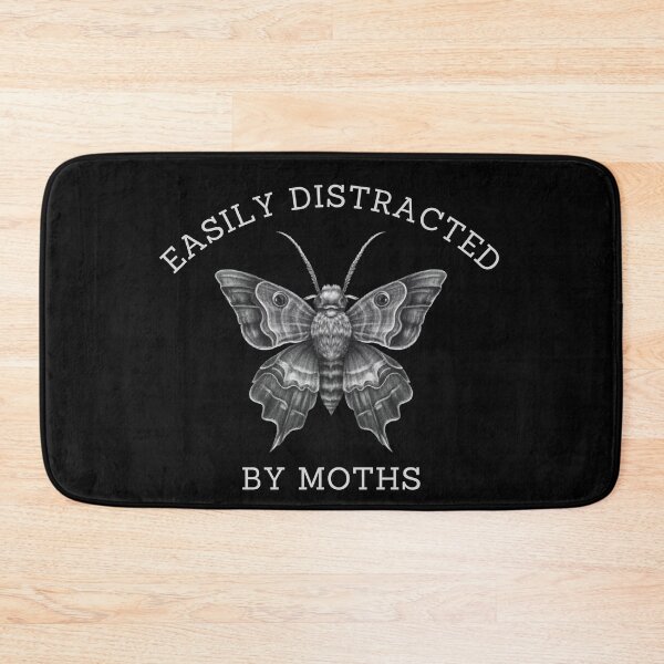Item preview, Easily Distracted By Moths designed and sold by FreshArtFusion.