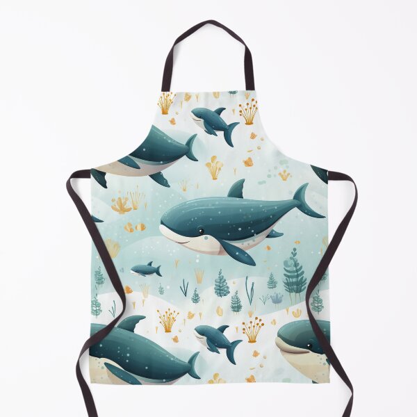 Item preview, Cute Whale, Marine Mammal, Ocean Giant designed and sold by PigmeArt.