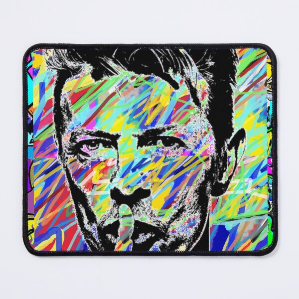 Item preview, Bowie Rainbow Sticker by LowEndgraphics designed and sold by LowEndGraphics.