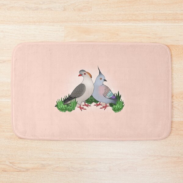 Item preview, Crested Pigeon and Topknot Pigeon designed and sold by meruesan.