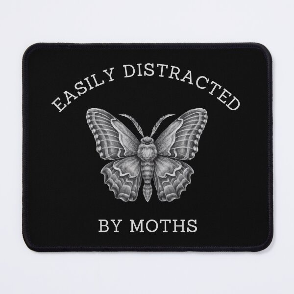Item preview, Easily Distracted By Moths designed and sold by FreshArtFusion.