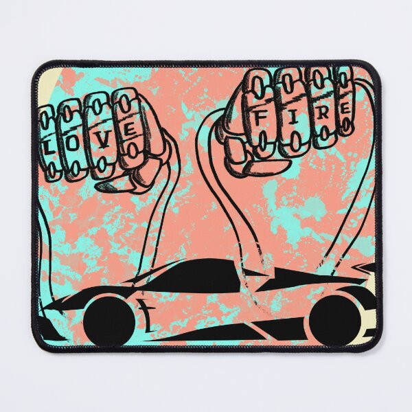 Item preview, Revolutionary Drive - Unique Car Design with Clenched Fist designed and sold by Stipper Store.