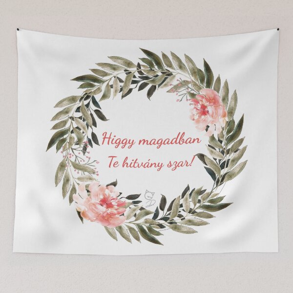 Item preview, Hungarian motivational quotes - Higgy magadban Te hitvány szar! designed and sold by GizmoDesign.