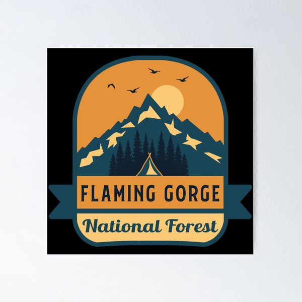 Item preview, Flaming Gorge National Forest designed and sold by Nature-spirit.