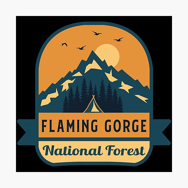 Item preview, Flaming Gorge National Forest designed and sold by Nature-spirit.