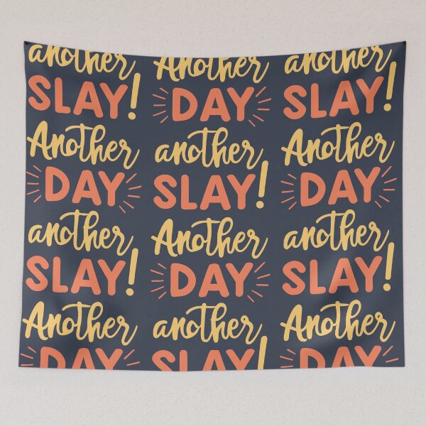 Item preview, Orange Bliss: Another Day Another Slay designed and sold by EmeraldeaArt.