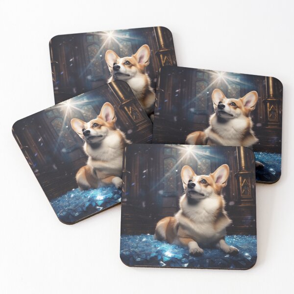 Item preview, Wondering Corgi designed and sold by Nocturne  Paws.