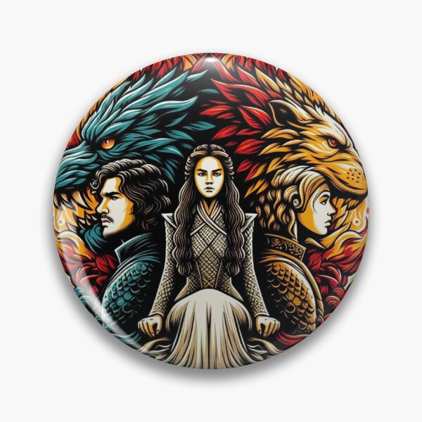 Item preview, Daenerys Targaryen song of ice and fire game of thrones designed and sold by Purvi17.