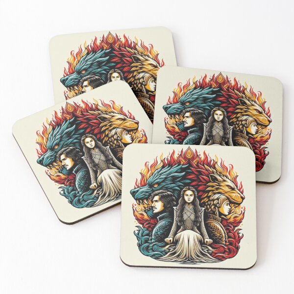 Item preview, Daenerys Targaryen song of ice and fire game of thrones designed and sold by Purvi17.