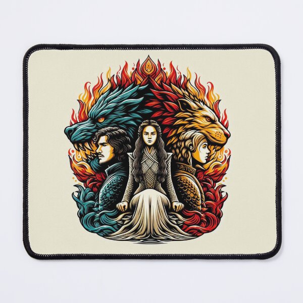 Item preview, Daenerys Targaryen song of ice and fire game of thrones designed and sold by Purvi17.