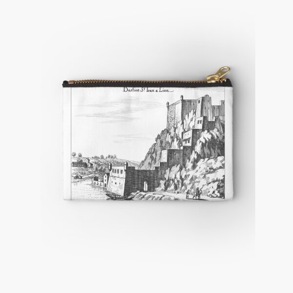 Aperçu de l'œuvre Bastion st jean Lyon France Gravure du XVIe siècle créée et vendue par FrenchPrinting.