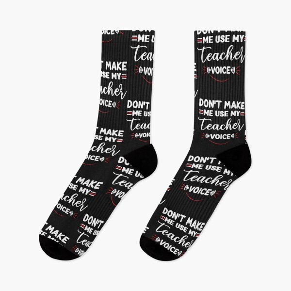 Item preview, Don't Make Me Use My Teacher Voice-Inspirational designed and sold by optimumaffiliat.