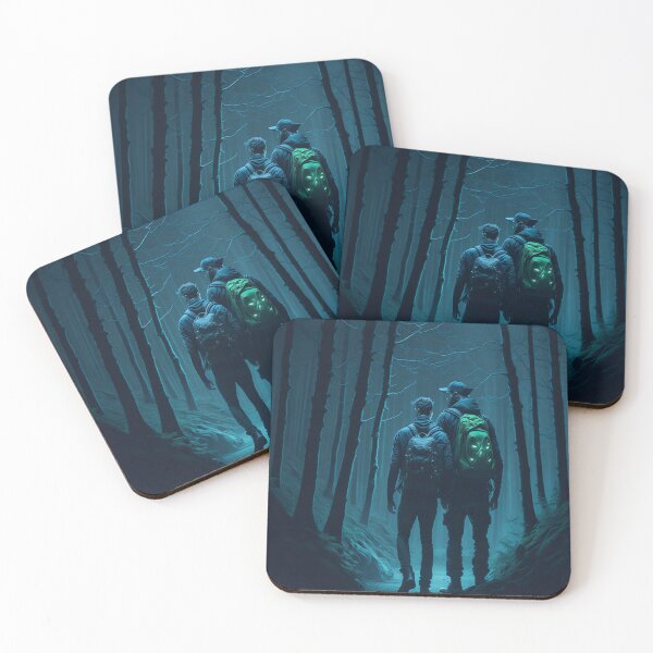 Item preview, Ghost hunters lost in a haunted forest -1 designed and sold by Dinos45.