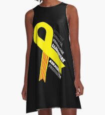 LLAÇ GROC - LLIBERTAT (IDIOMES) + SENYERA A-Line Dress